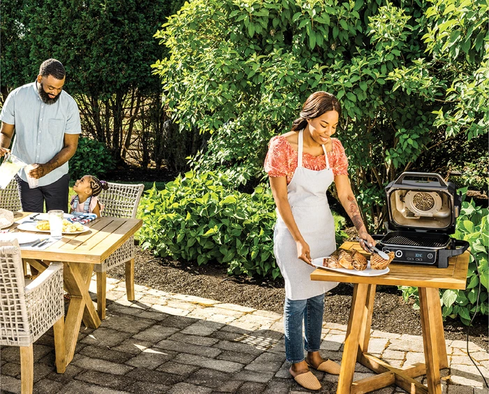 Thumbnail 10 de Ninja Woodfire Outdoor Grill OG701EU inkl. Ninja Woodfire Ständer für ganzjährige Outdoor-Nutzung
