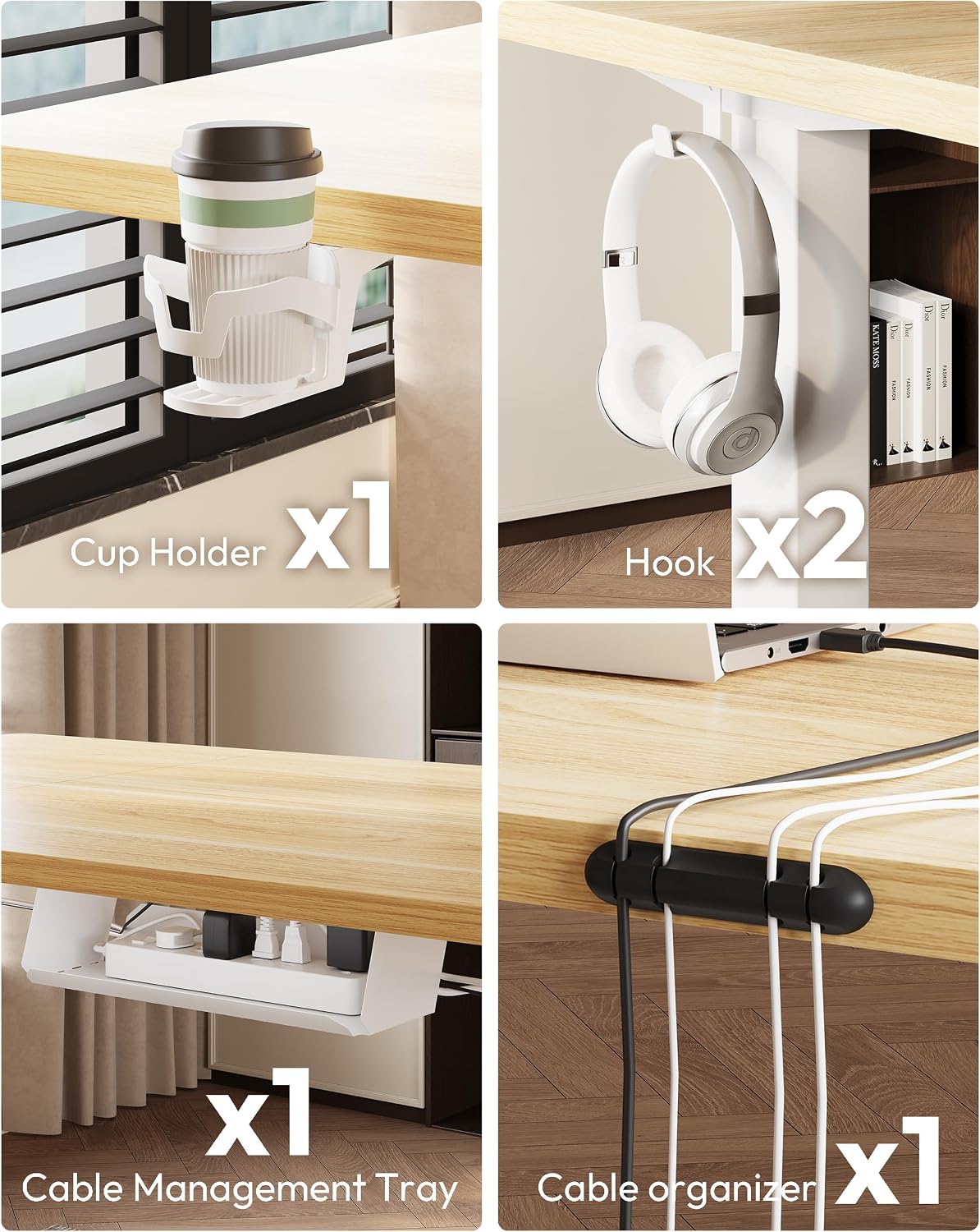Detalle de SANODESK 156E Electric Standing Desk, 79" x 32" Top, Four Memory Presets