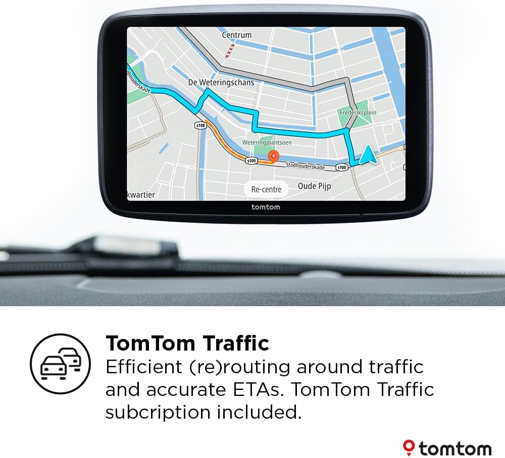 Thumbnail 1 de TomTom GO Superior car sat nav with 7-inch display, Wi‑Fi updates, traffic and speed camera alerts