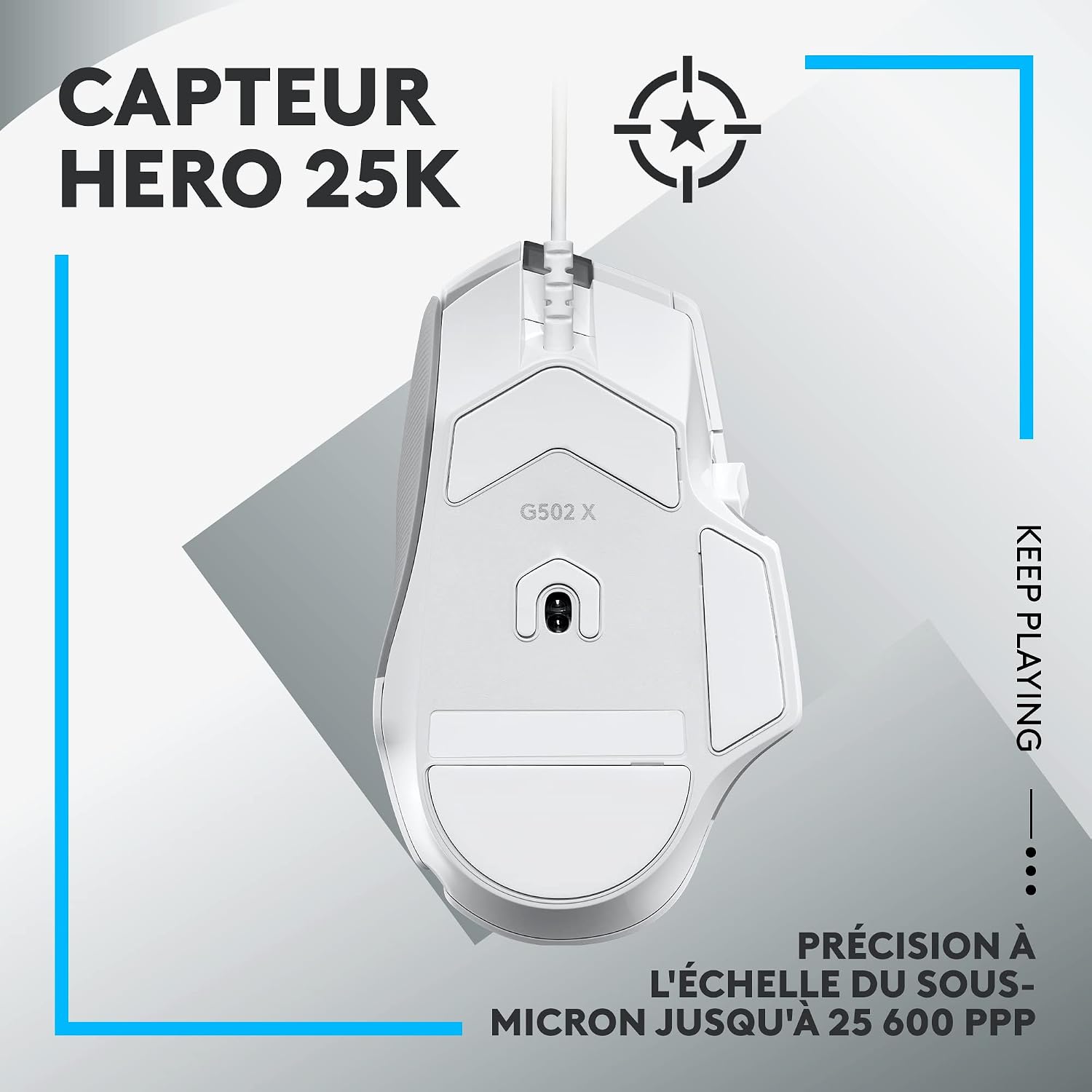 Thumbnail 4 de Logitech G502 X souris gaming filaire HERO 25K