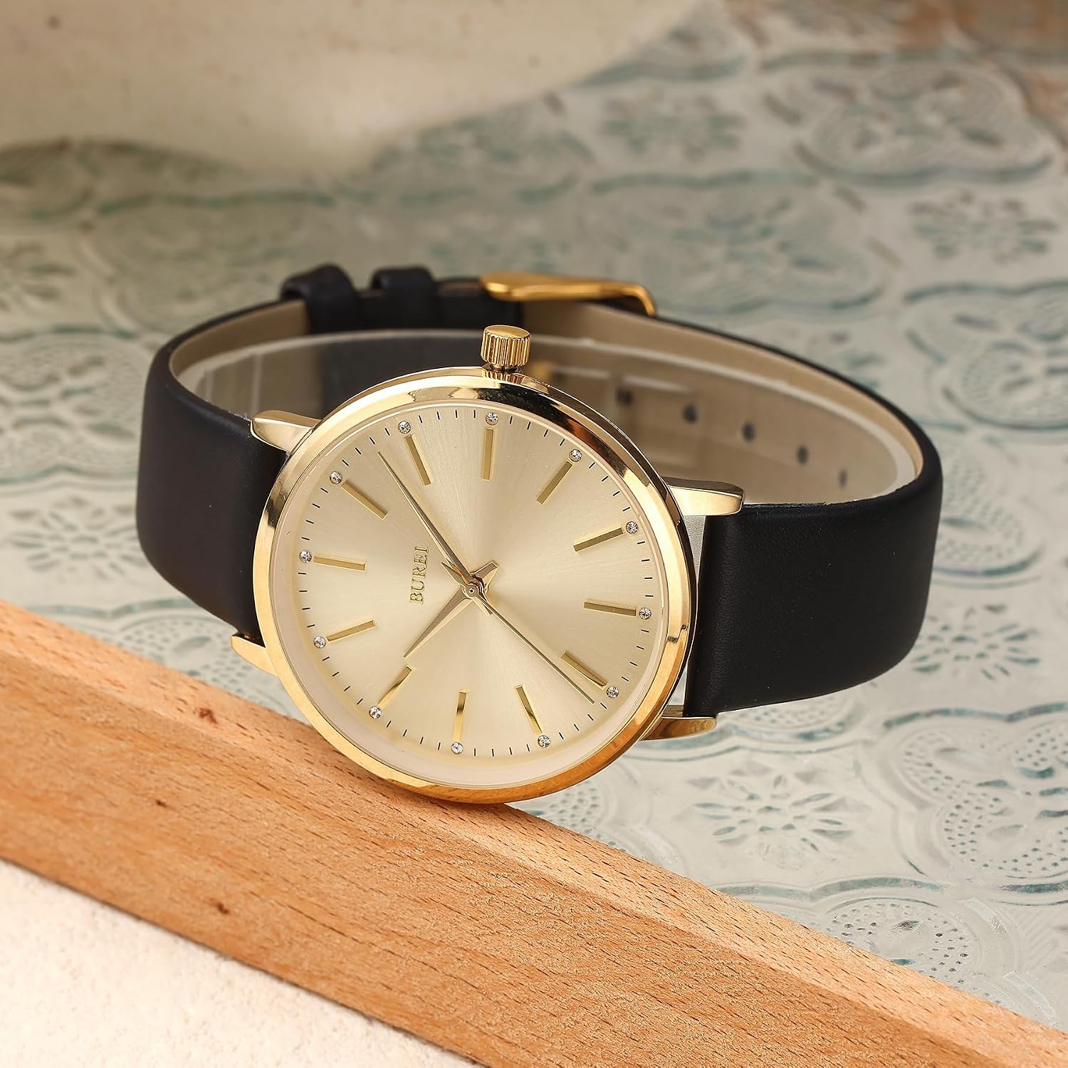 Detalle de BUREI Orologio donna minimalista 3 ATM