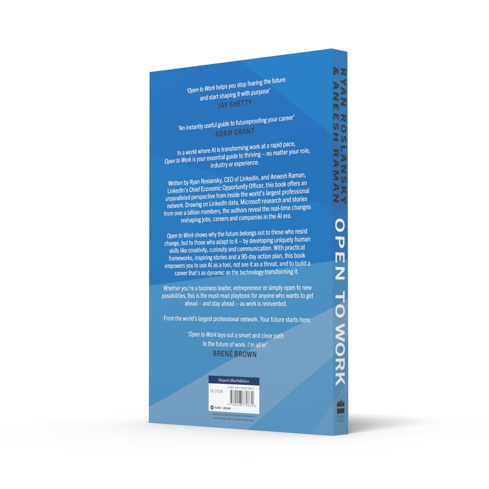 Thumbnail 4 de Open to Work: How to Get Ahead in the Age of AI – boek, 288 pagina's