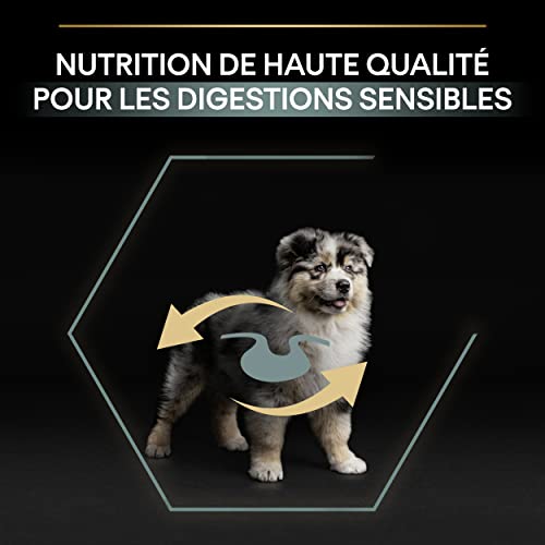 Detalle de Purina Pro Plan Sensitive Digestion - Croquettes Chiot Moyen Agneau (3 kg)