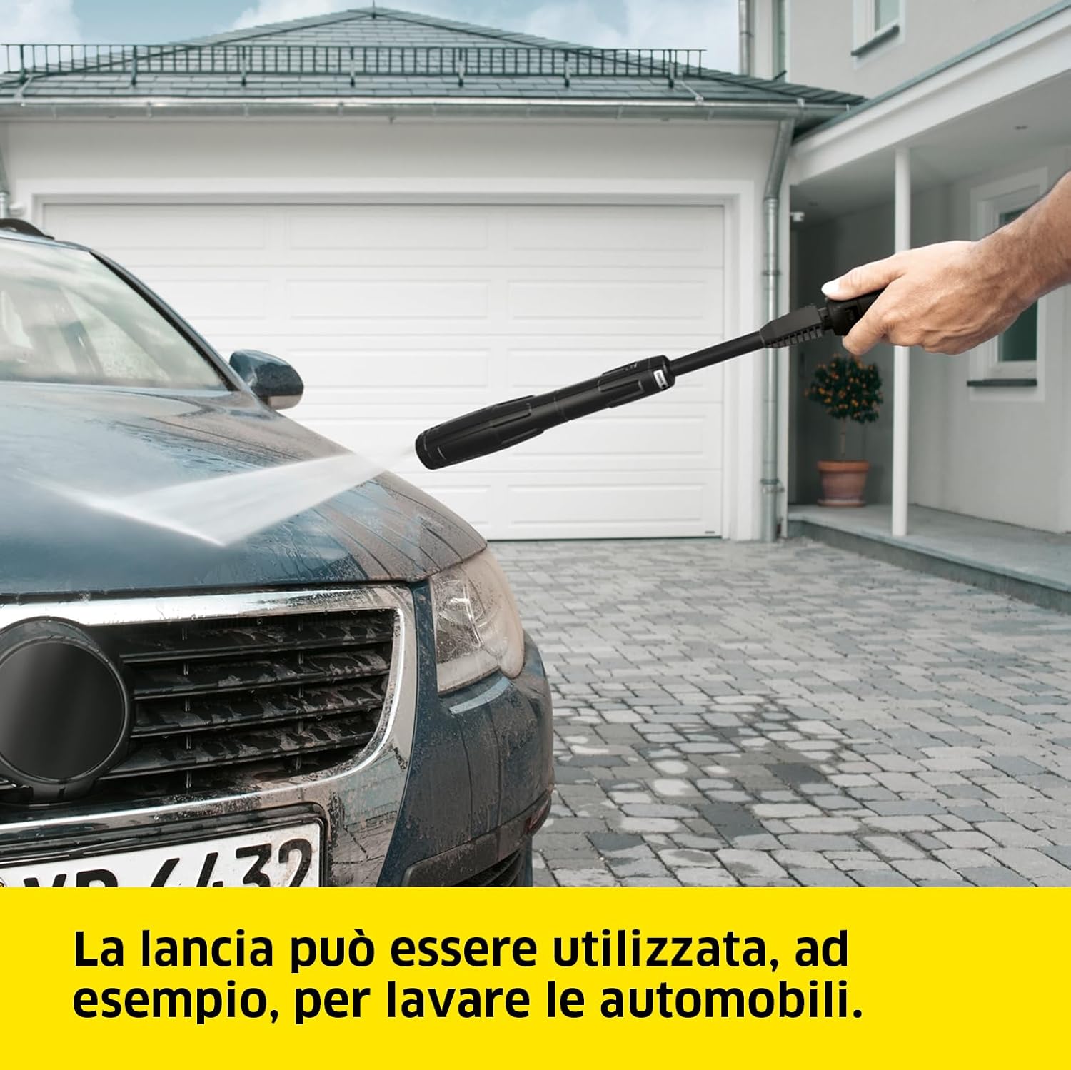 Thumbnail 2 de Kärcher K 5 Classic Home: idropulitrice con avvolgitubo integrato fino a 145 bar e 500 l/h