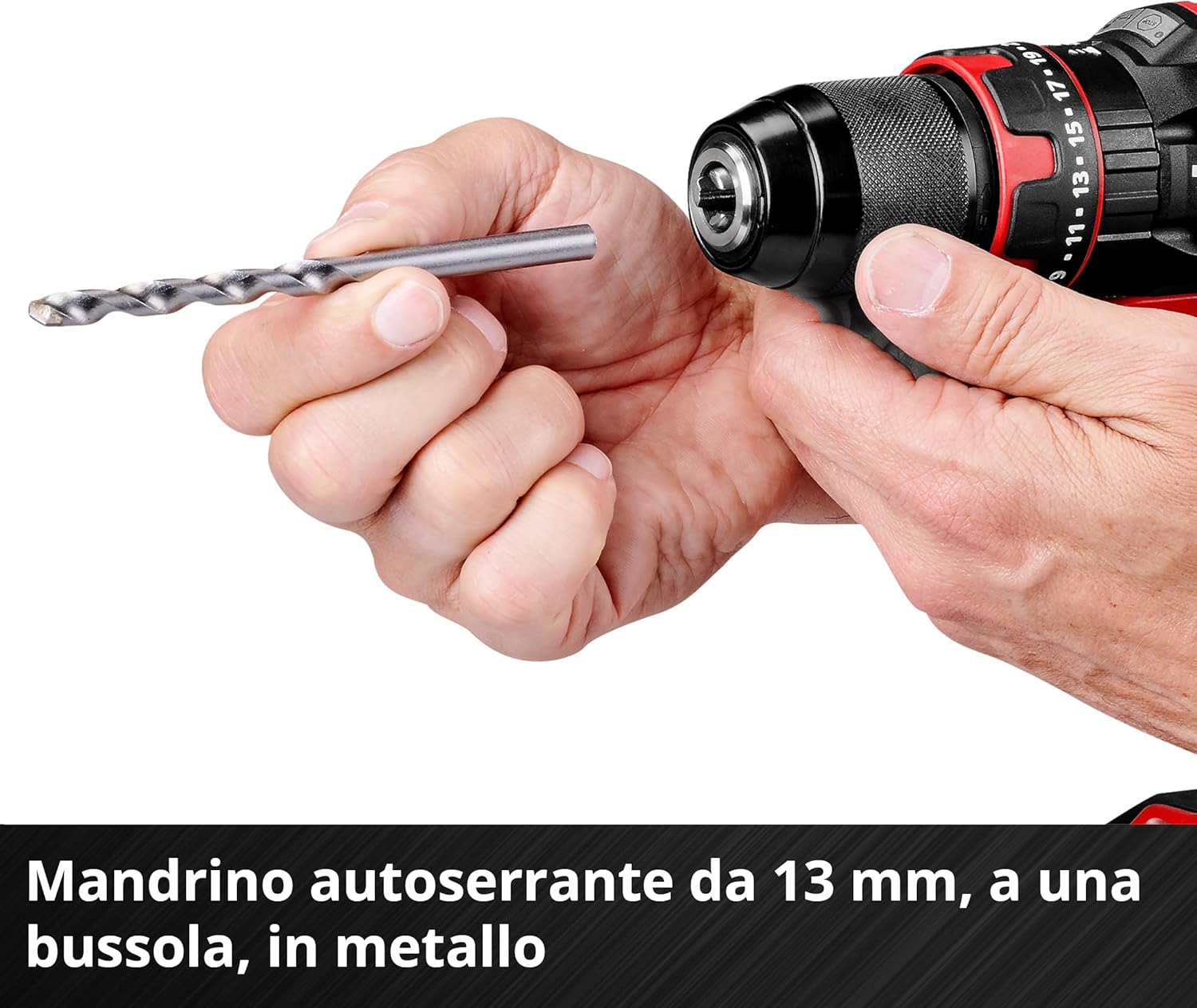 Thumbnail 6 de Einhell TE-CD 18/44 Li-i: trapano avvitatore a percussione cordless Power X-Change (1x2,5Ah)