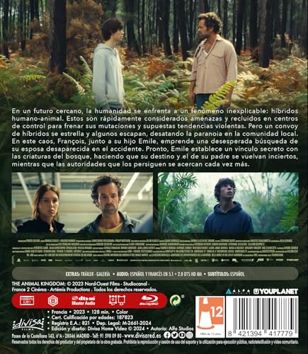 Detalle 2 de El Reino Animal (Le règne animal) (The Animal Kingdom) — Blu-ray de Divisa Films