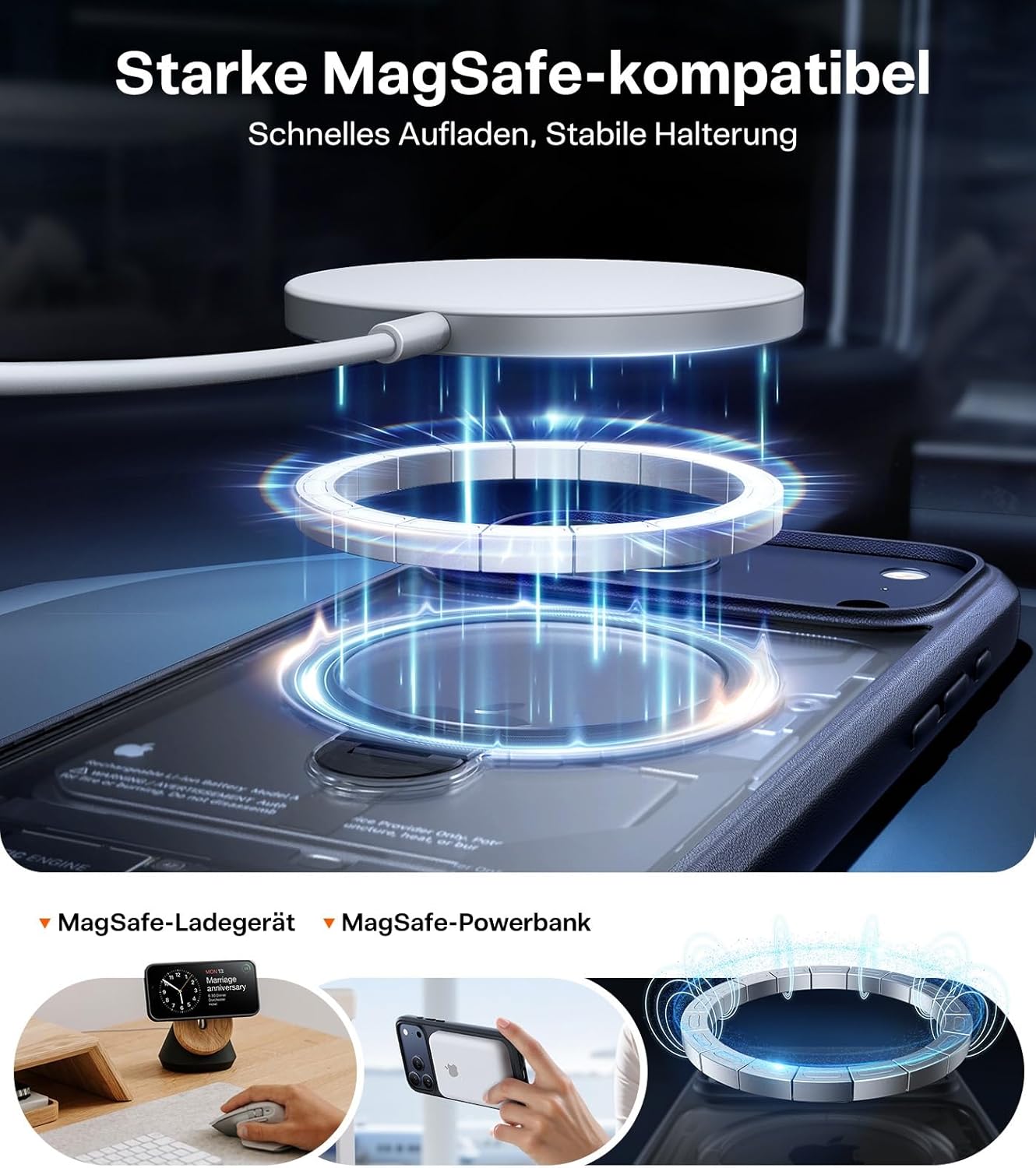 Thumbnail 4 de TORRAS Ostand Q3 Spin iPhone 17 Pro Hülle 360°