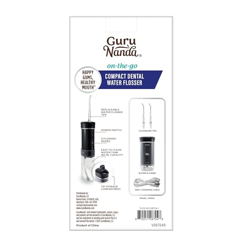 Thumbnail 8 de GuruNanda Compact Water Dental Flosser 180 ml