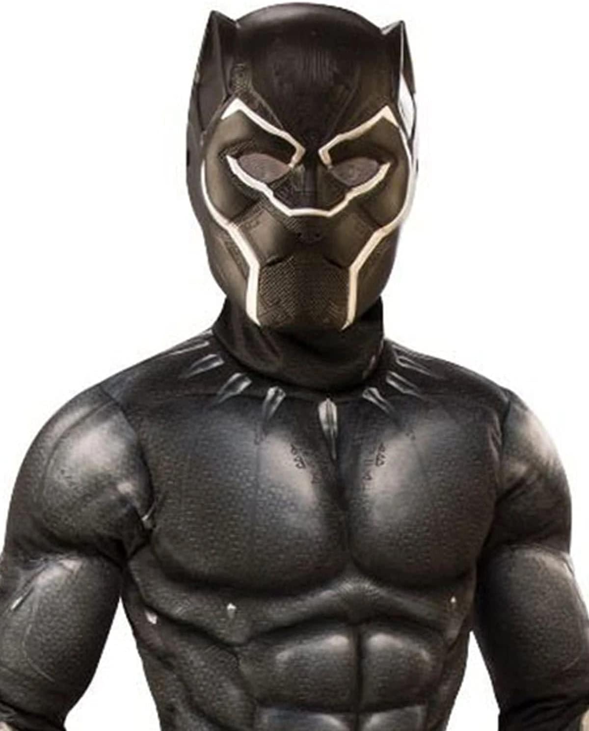 Detalle 2 de Rubie's Luxuskostüm Black Panther M 5-7 Jahre