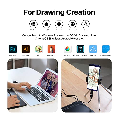 Thumbnail 6 de HUION Inspiroy H950P - Tableta Gráfica Digital para Dibujo 🖌