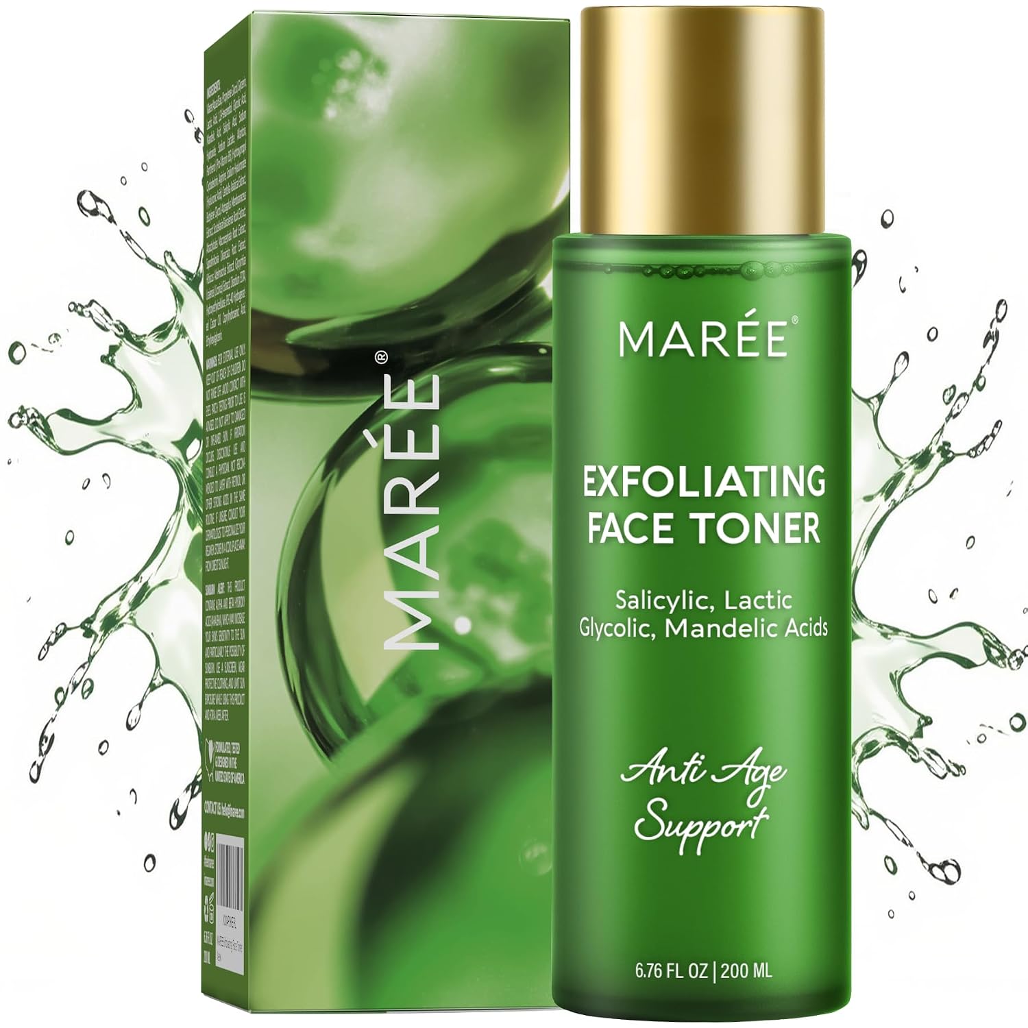 Detalle de MAREE Exfoliating Toner with Salicylic Acid