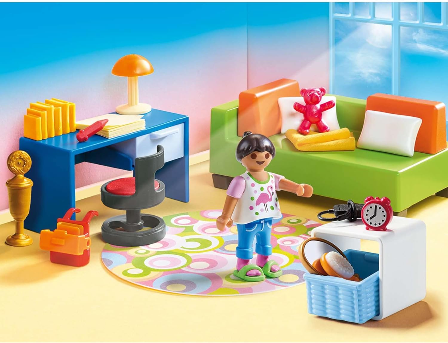 Thumbnail 1 de PLAYMOBIL Dollhouse 70209 Jugendzimmer mit Mädchenfigur und Zubehör (ab 4 Jahren)