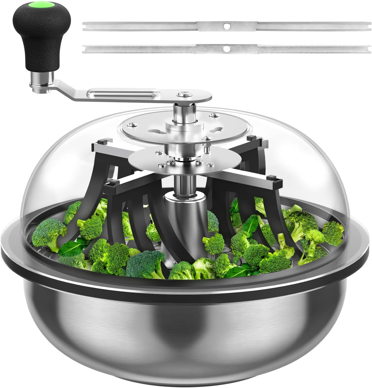 Detalle de STAYGROW BT13 13-Inch Bud Leaf Bowl Trimmer with Clear Dome