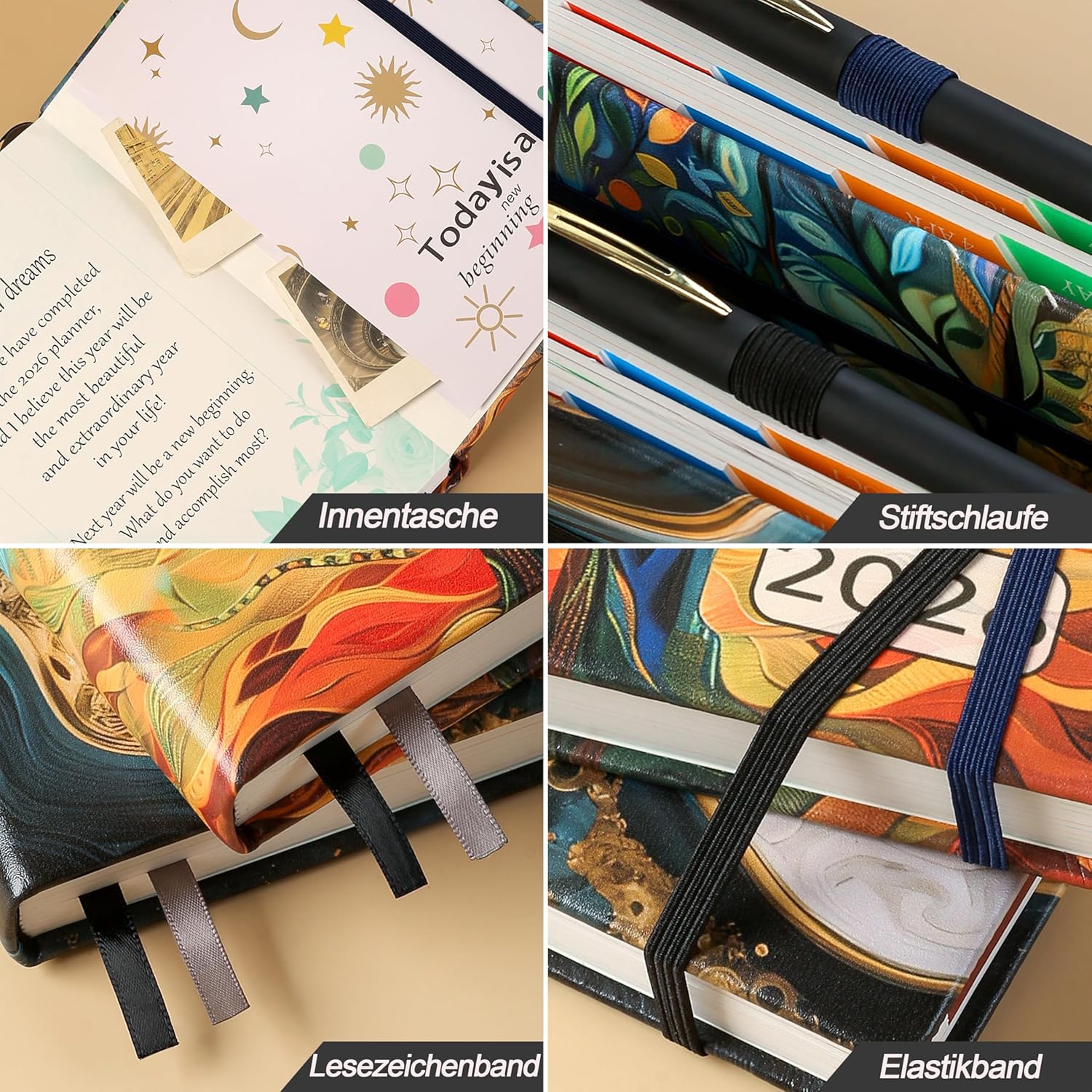 Thumbnail 6 de Kalender 2026 A5 Wochenkalender 📅