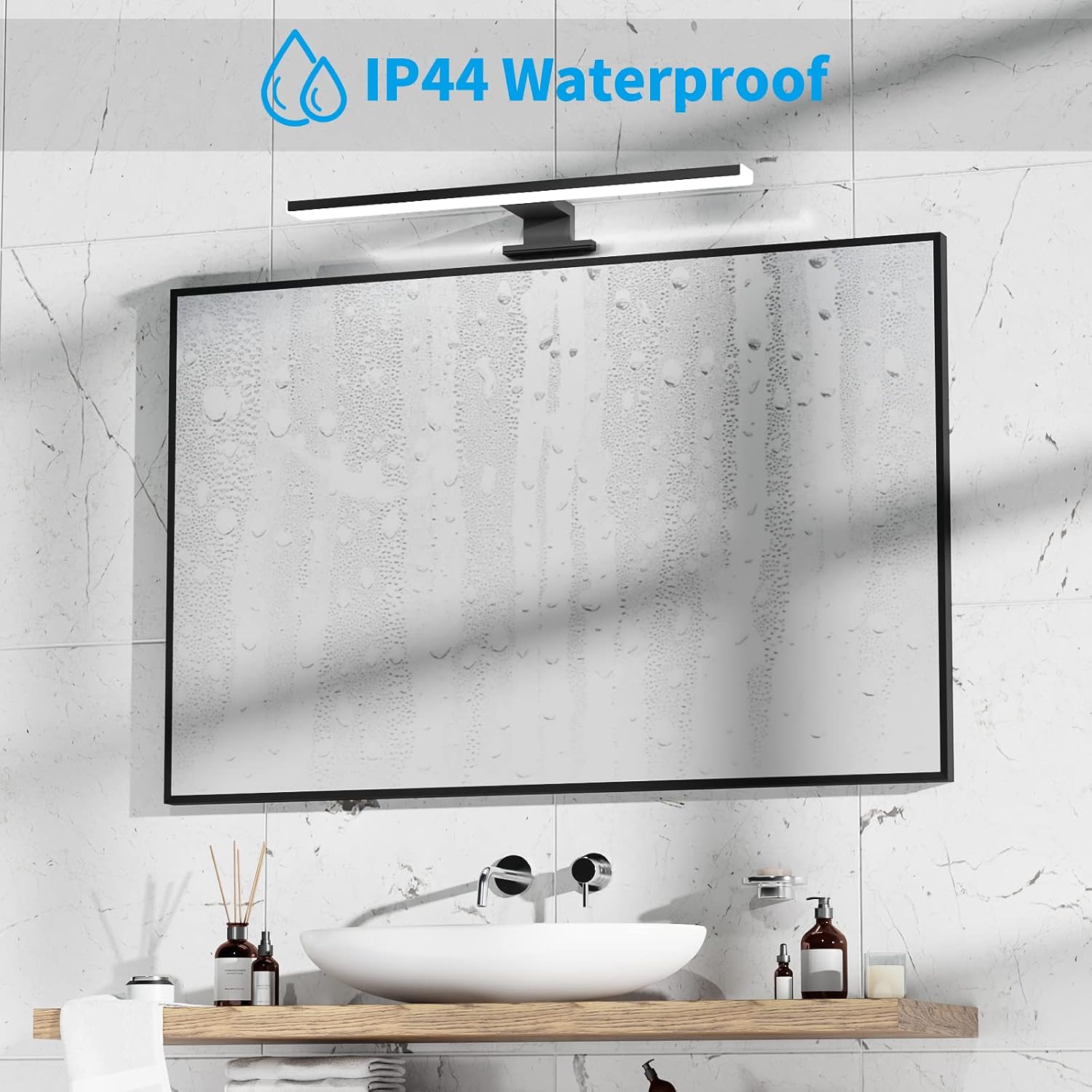 Detalle de Aourow Lampara Espejo Baño 5W 300mm 500lm