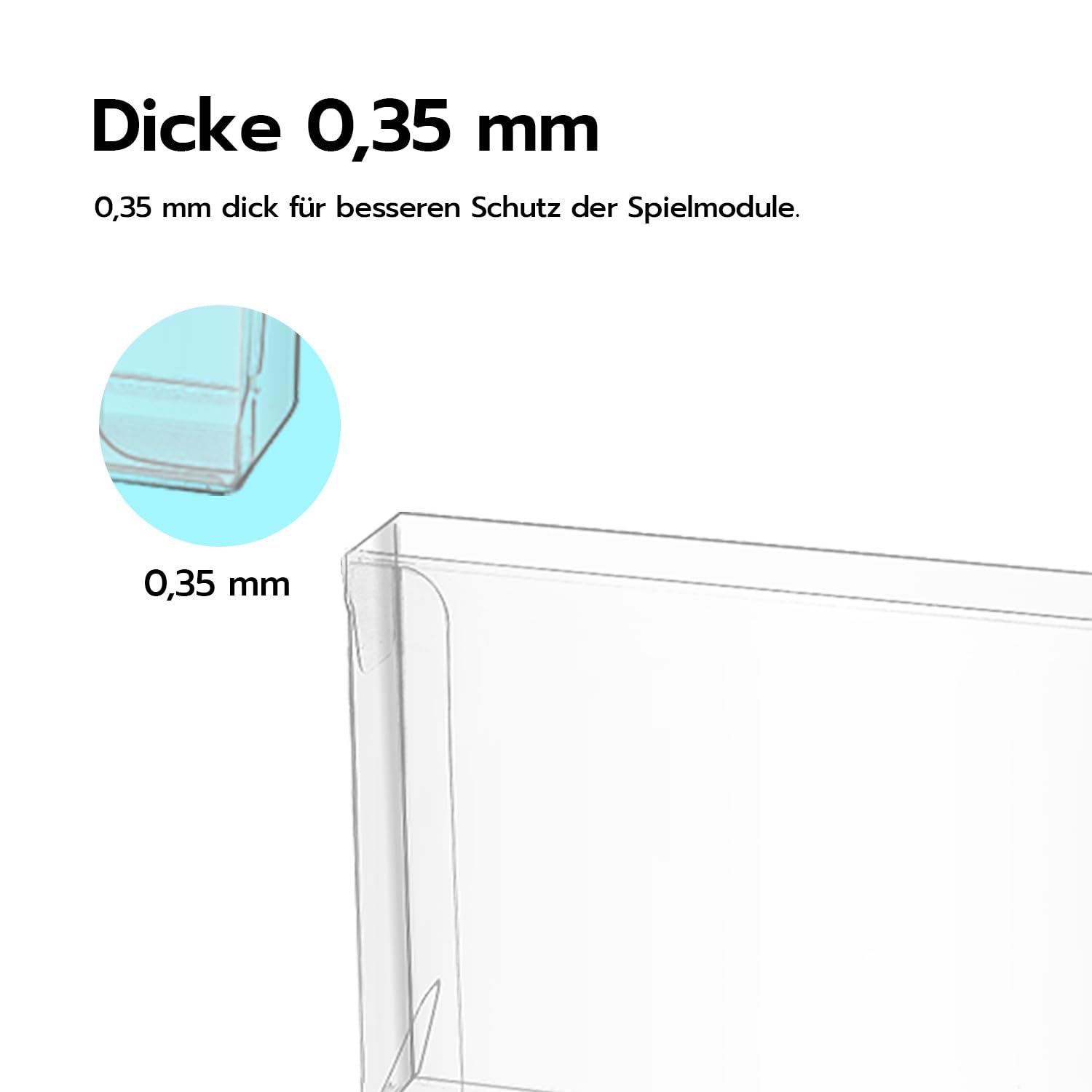 Detalle de Mcbazel 10er Schutzhüllen