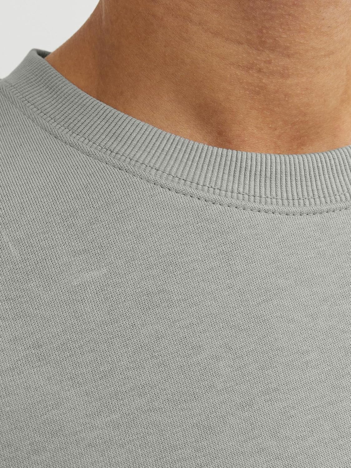 Thumbnail 4 de Jack & Jones Sweatshirt Plain da uomo in felpa: girocollo e maniche sovrapposte