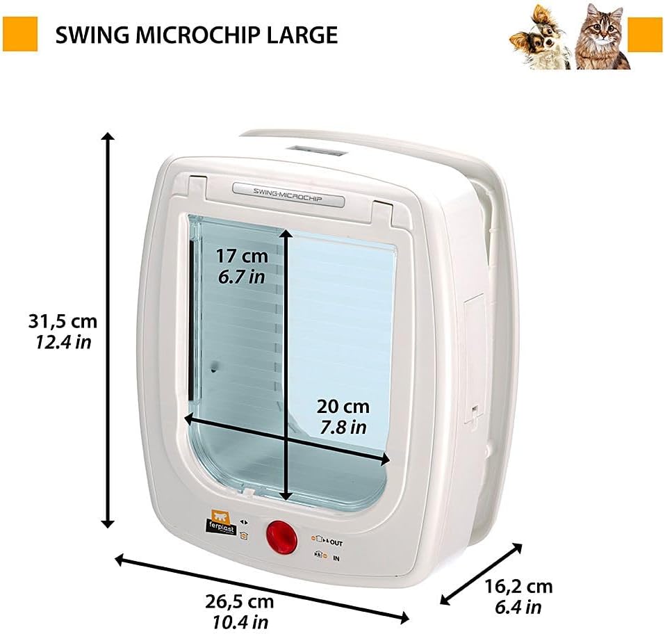 Detalle 2 de Ferplast SWING MICROCHIP Mittel 31,5 cm 🐾