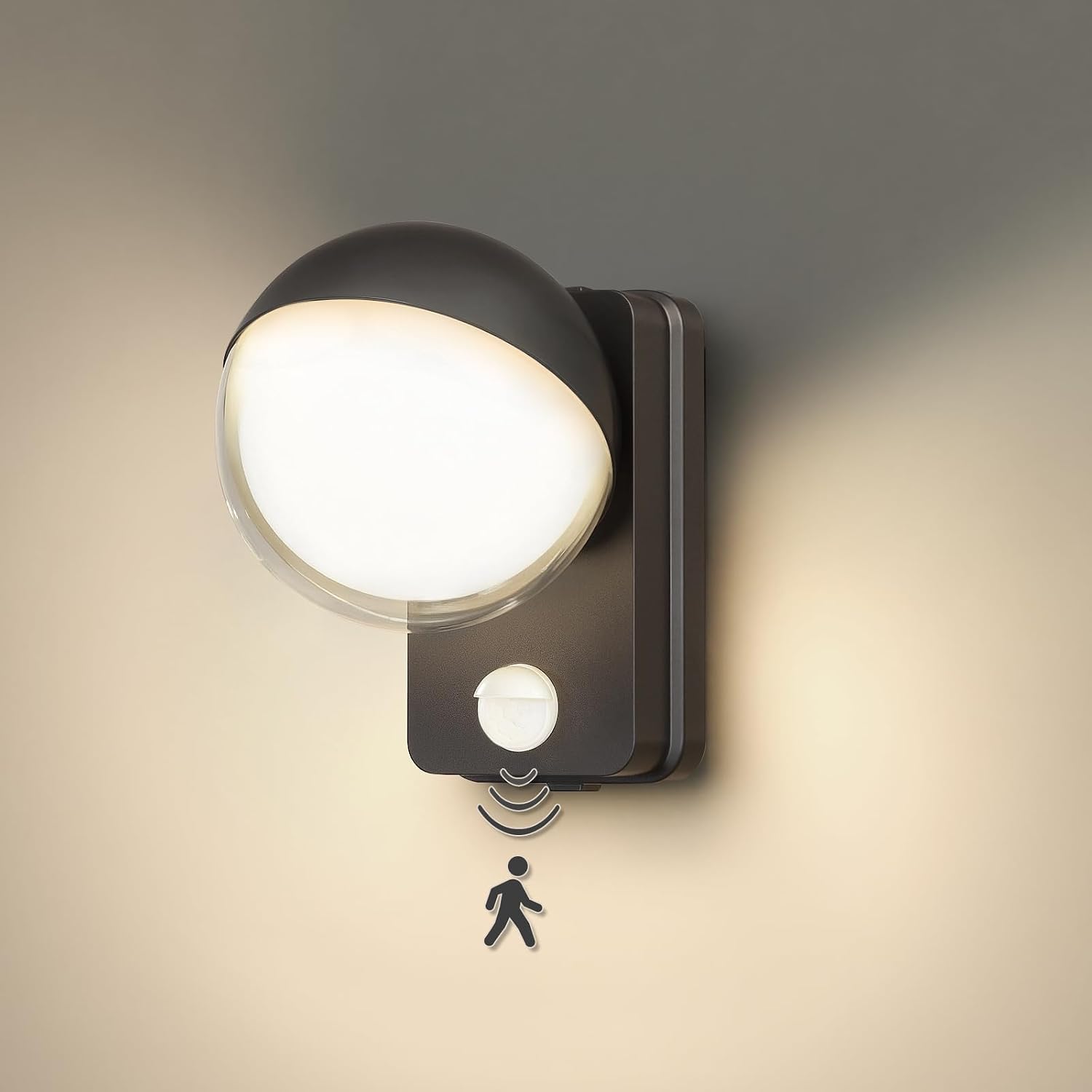 Detalle de Motion Sensor Lights Outdoor 18W 3000K