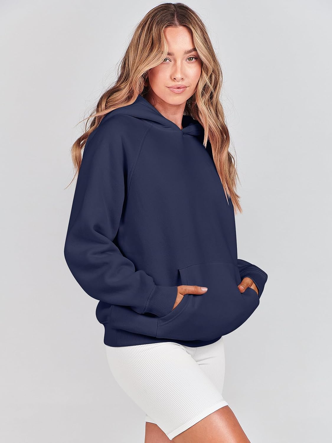 Thumbnail 2 de ANRABESS Women Oversized Fleece Hoodie 2025