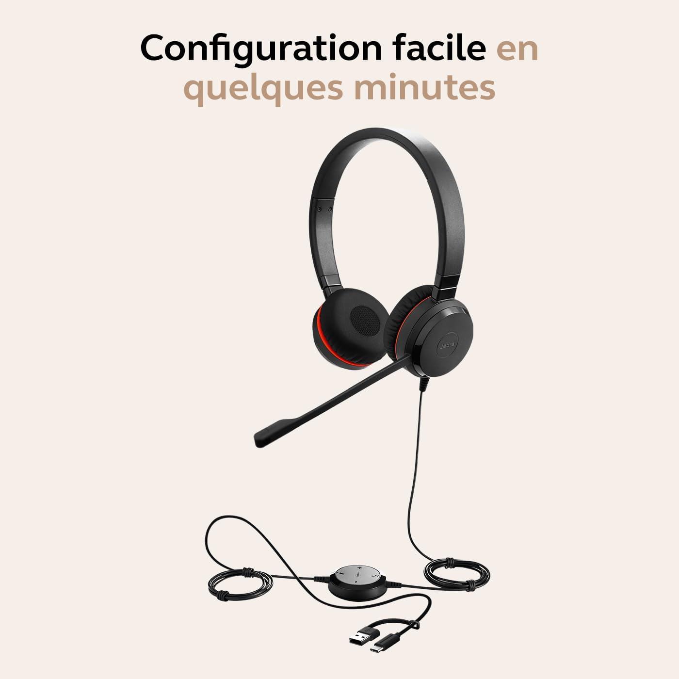 Thumbnail 4 de Jabra Evolve 30 UC casque stéréo 142 g