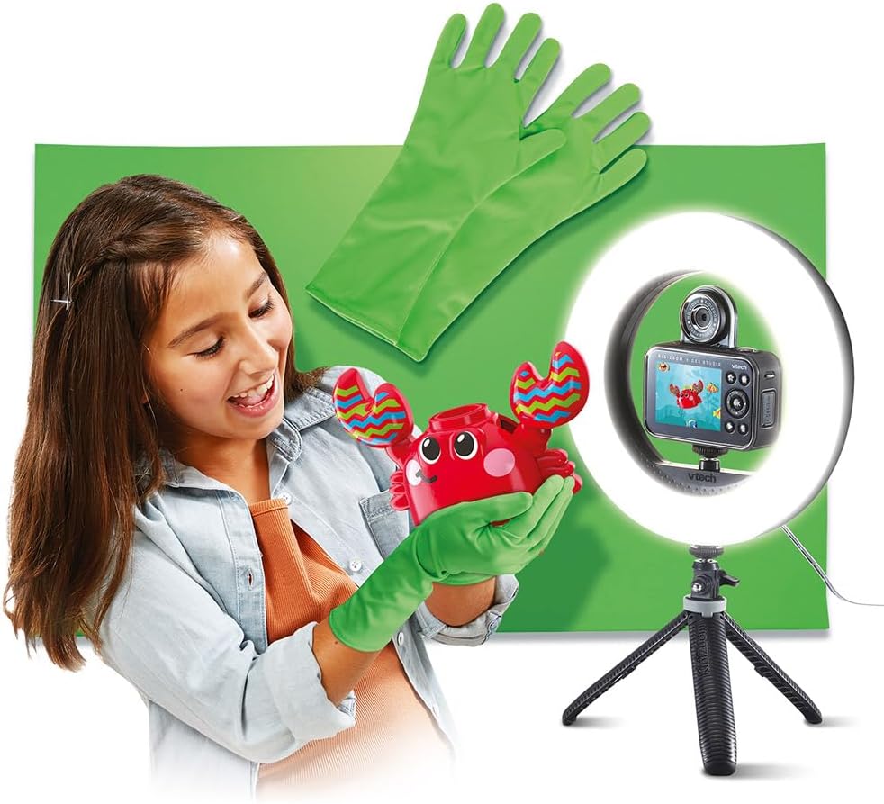 Thumbnail 2 de VTech KidiZoom Vidéo Studio PRO : appareil photo numérique enfant pour créer du contenu vidéo