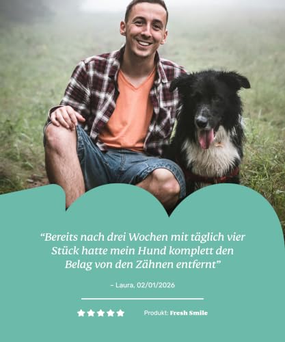 Thumbnail 8 de mammaly Fresh Smile® Futtertopping Zahnpflege-Komplex – Zahnpflege-Topping für Hunde (bis 60 Tage)