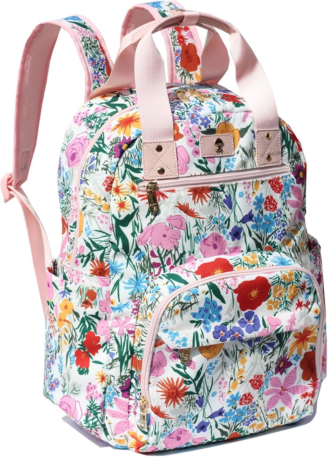 Detalle de ESVAN Diaper Bag Backpack Canvas