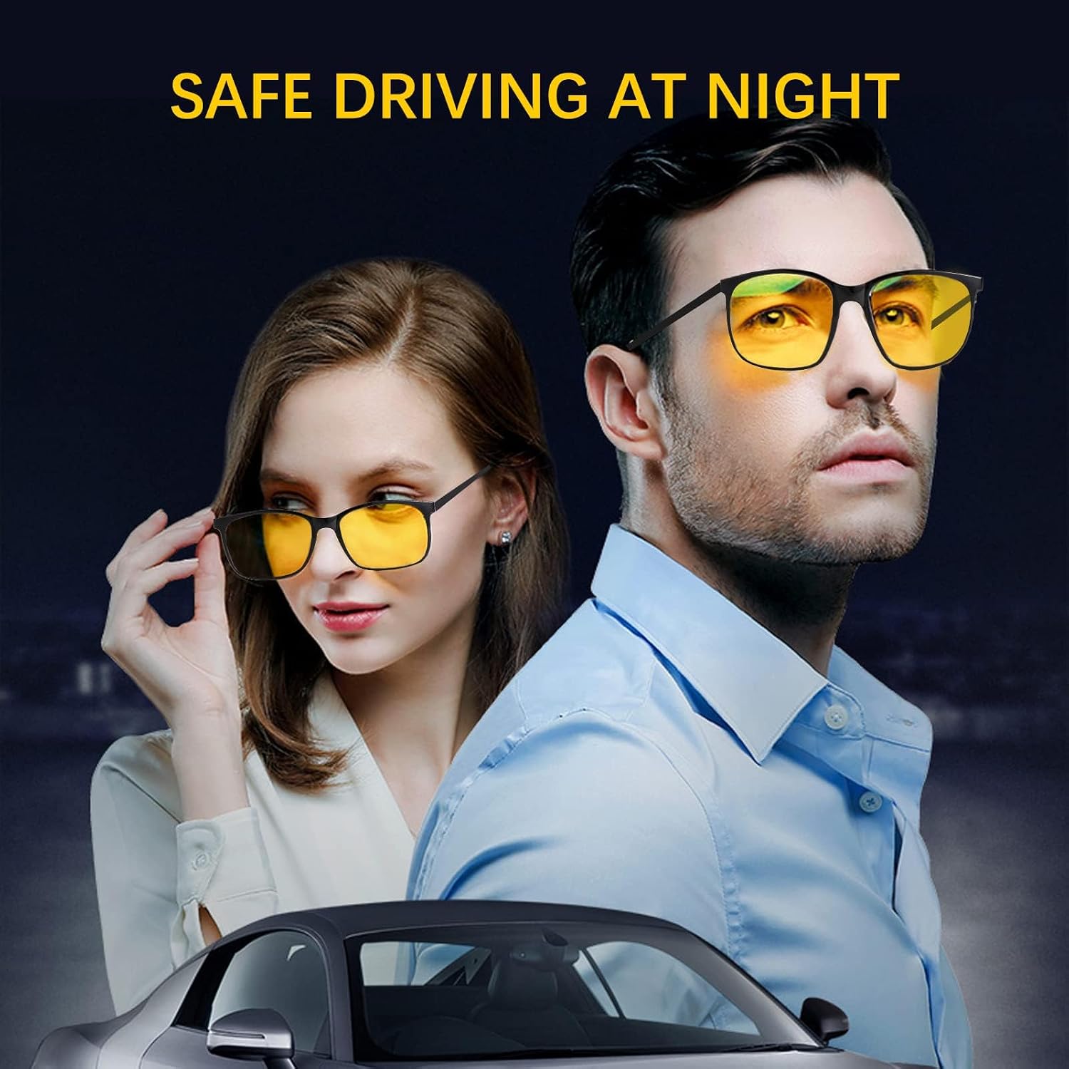 Detalle 2 de Oilway Night Vision Driving Glasses