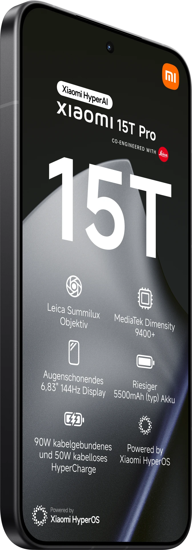 Thumbnail 6 de Xiaomi 15T Pro 512 GB Schwarz 5G Smartphone