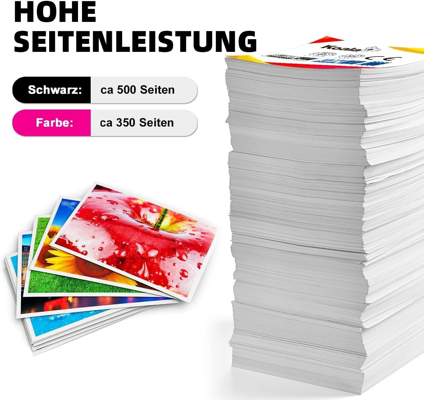Thumbnail 2 de Koala 604XL Cartucce Compatibili (10 Pack) per Epson XP/XW e WF, 4Nero + 2Ciano + 2Magenta + 2Giallo