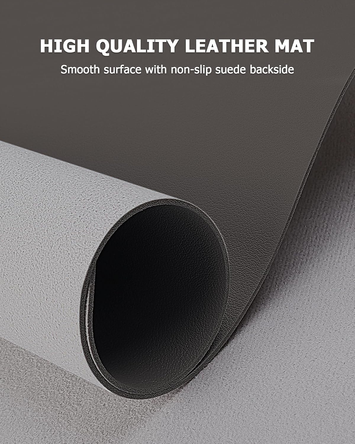Thumbnail 3 de MOLMO Non-Slip Desk Mat (Waterproof) – Dark Grey, 60 x 35 cm