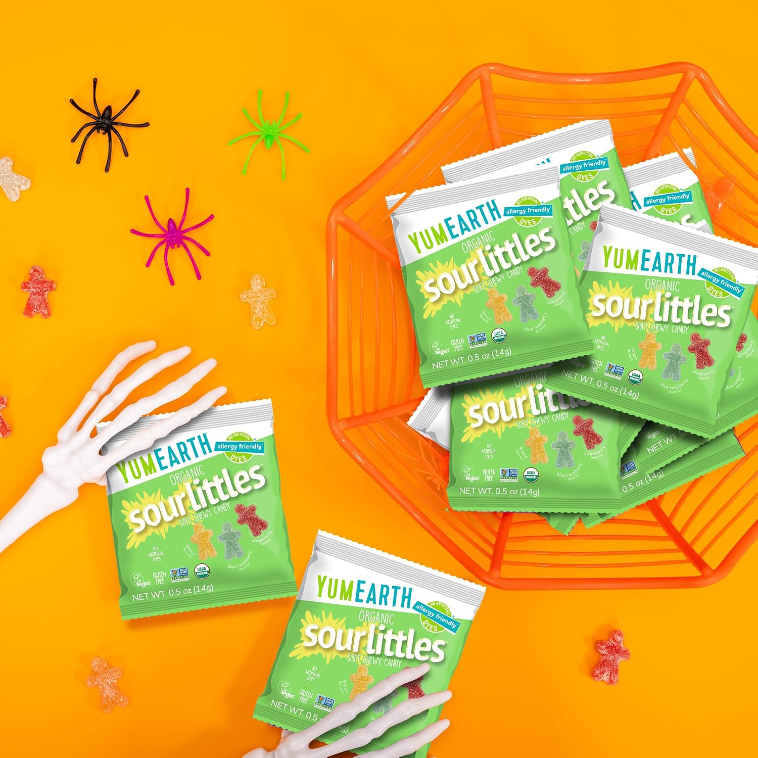 Thumbnail 6 de YumEarth Organic Sour Littles Chewy Candy, 15 Count, 7.5 Ounce