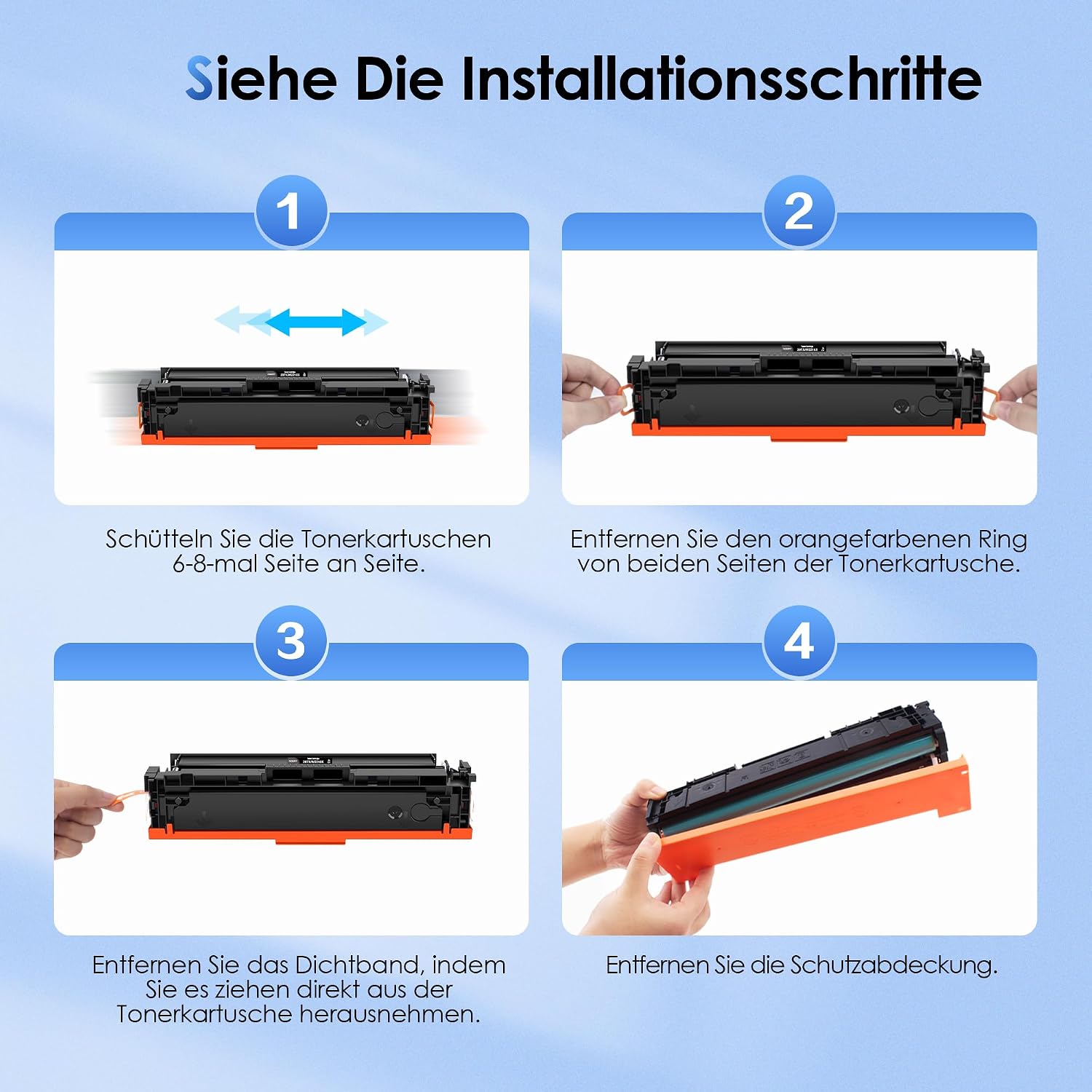 Thumbnail 6 de NOGIVY 207X 207A Toner Set 4er-Pack đź–¨
