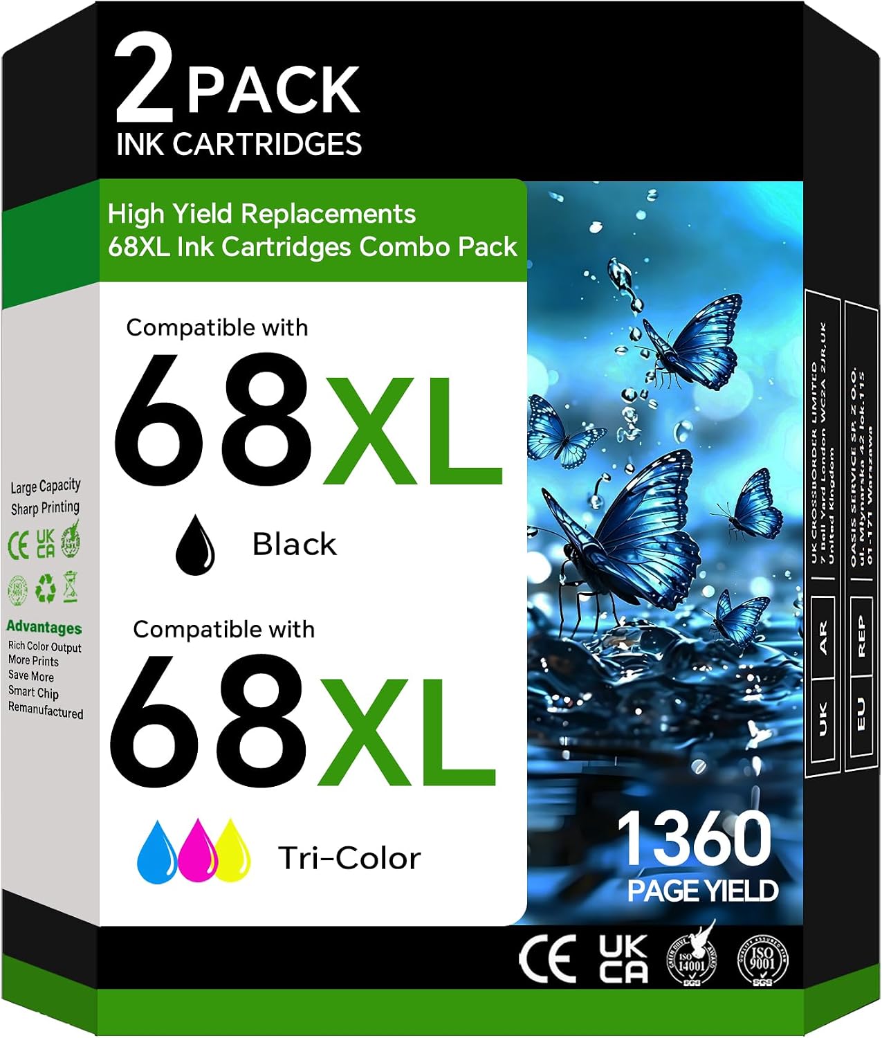 Detalle de Compatible Ink Cartridges 68XL