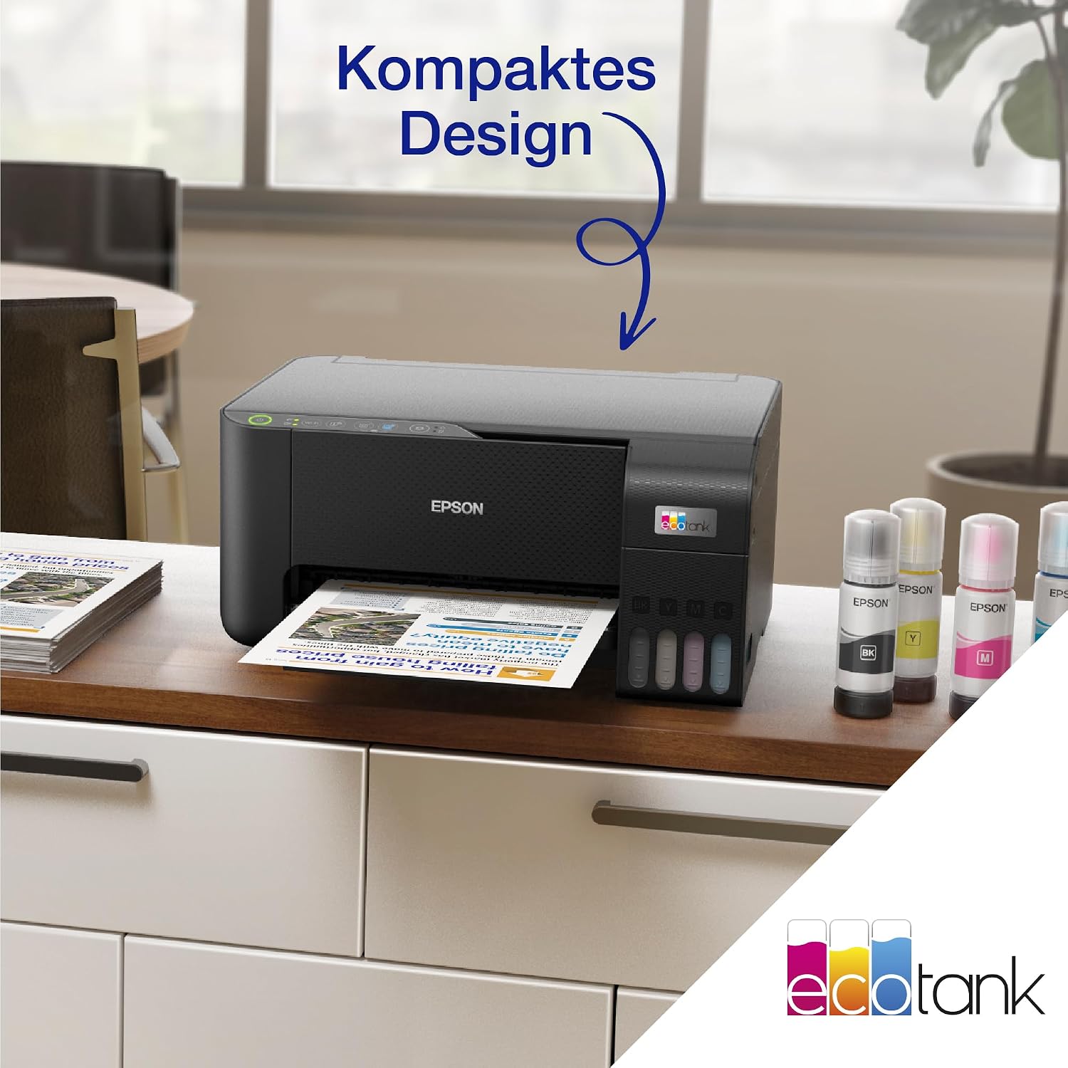 Thumbnail 5 de Epson EcoTank ET-2862 Multifunktionsdrucker 3 Jahre Vorrat