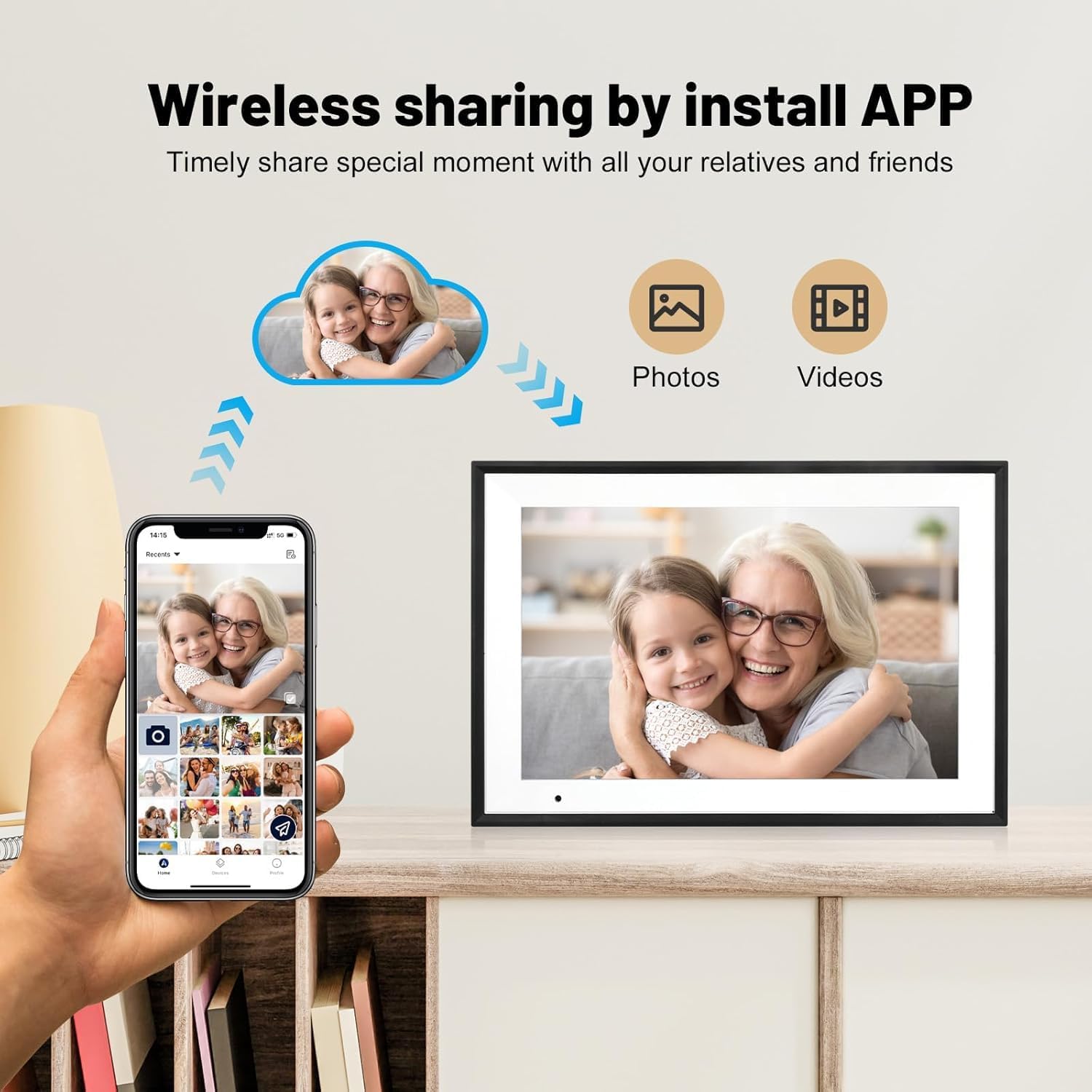 Thumbnail 4 de 10.1-inch 32 GB Digital Photo Frame