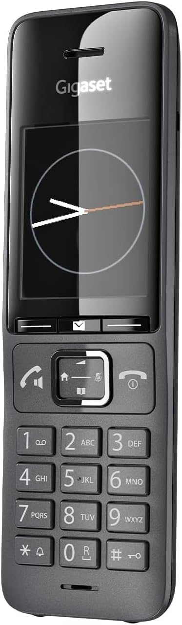 Gigaset COMFORT 520HX: Telefono Portatile Aggiuntivo con Vivavoce in Nero Titanio