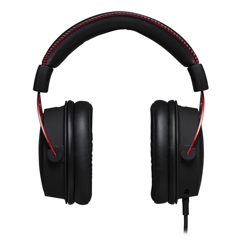 Detalle de HyperX Cloud Alpha Auriculares Gaming Rojos: sonido claro y comodidad duradera