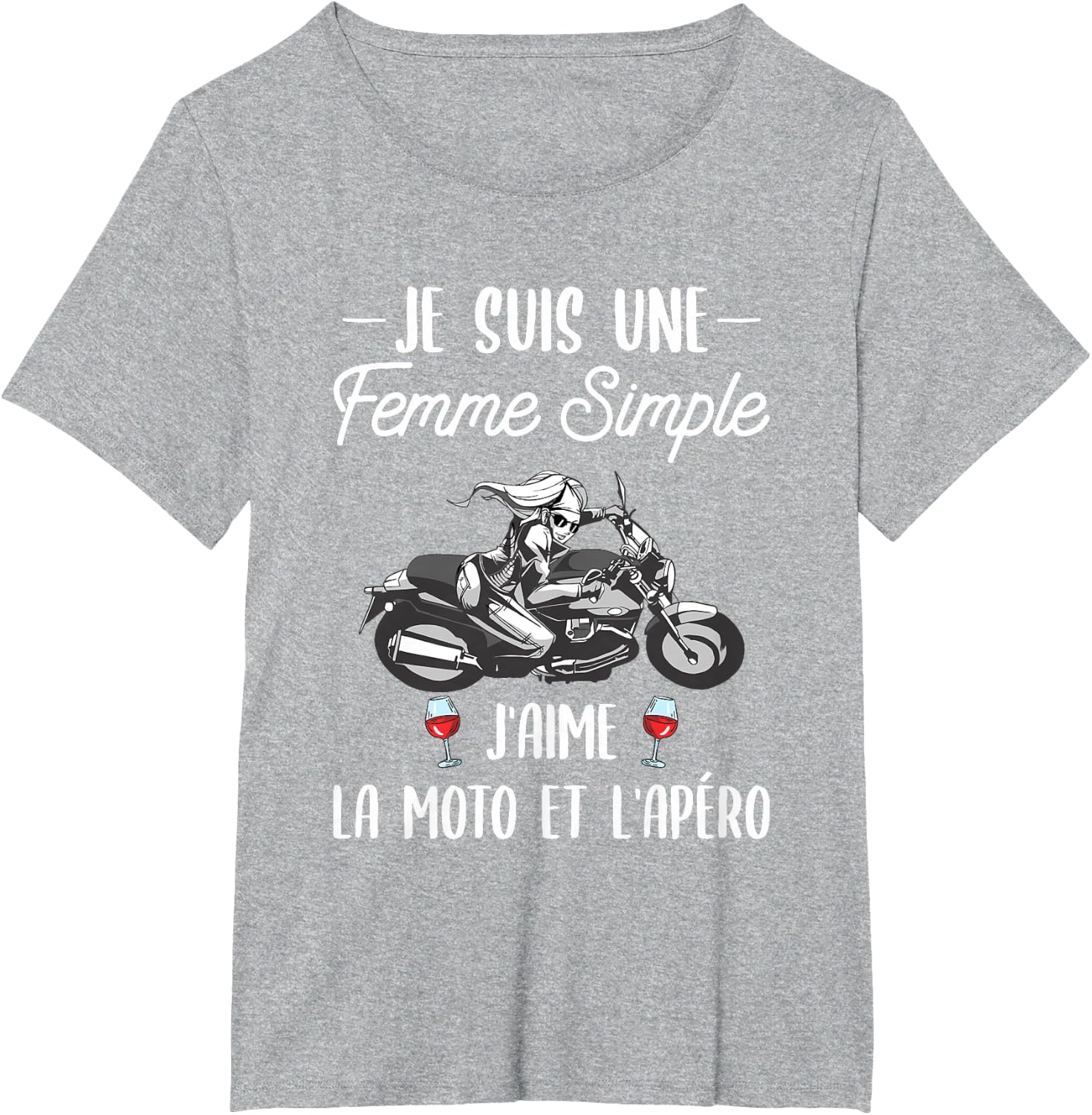 Thumbnail 4 de T-shirt moto femme léger pour apéro