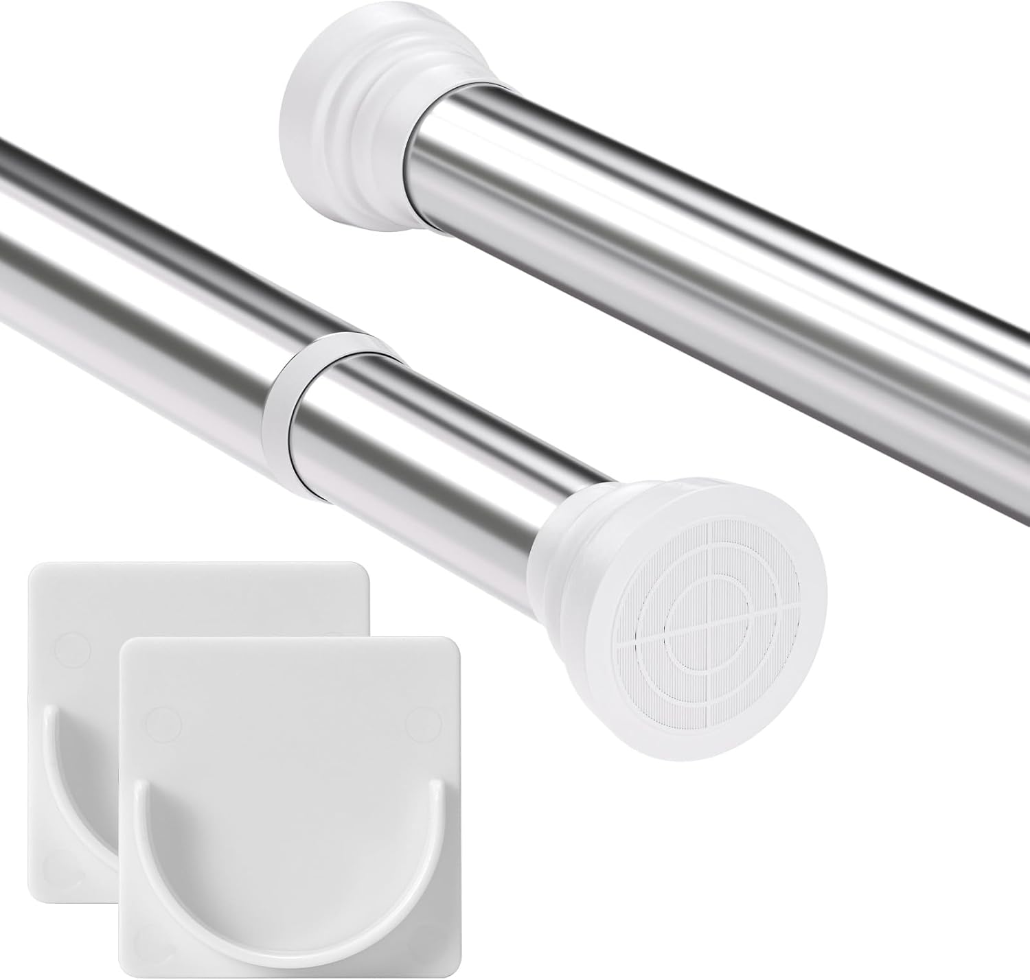 GOOWIN Shower Curtain Pole 80–165 cm