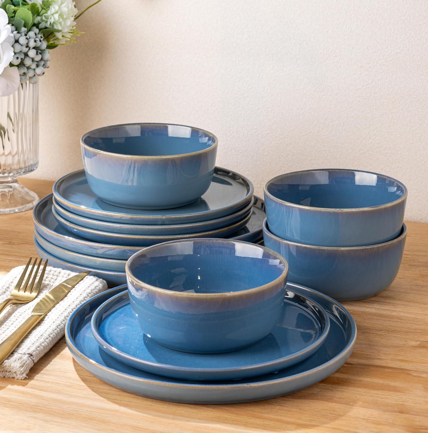 Detalle de GBhome GBHOME Ceramic Dinnerware Sets 24
