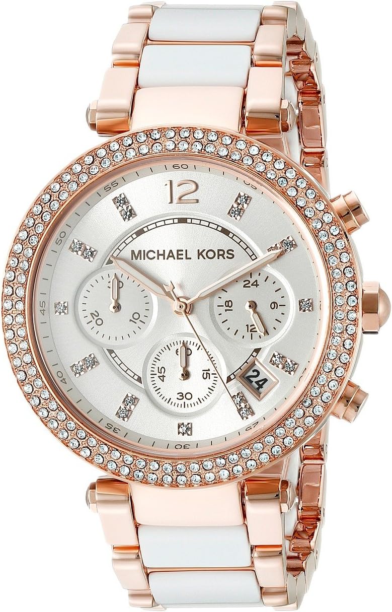 Thumbnail 6 de Michael Kors Parker Uhr für Damen – Quarz-Chronograph mit 33-mm-Gehäuse und Mineralglas