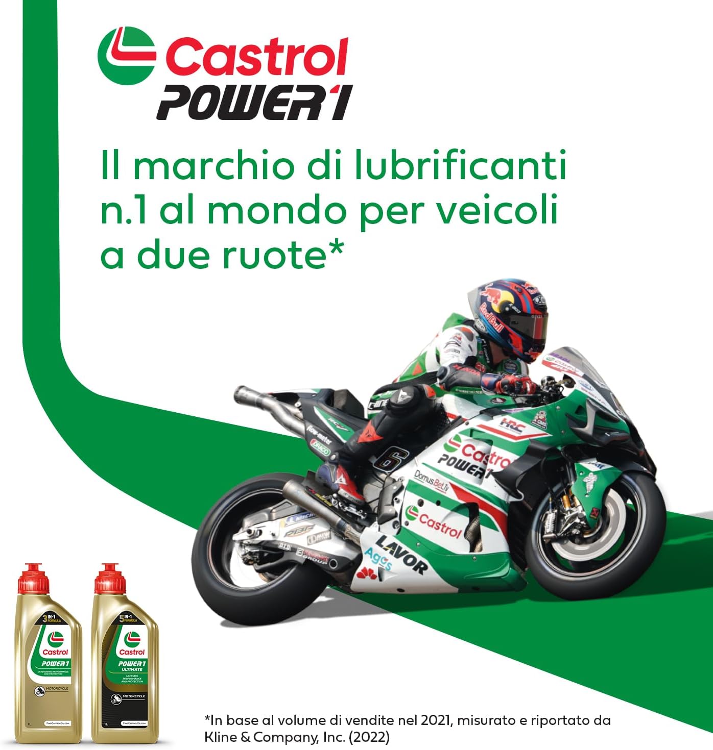 Thumbnail 3 de Castrol POWER1 2T 1L olio 2T 🛢