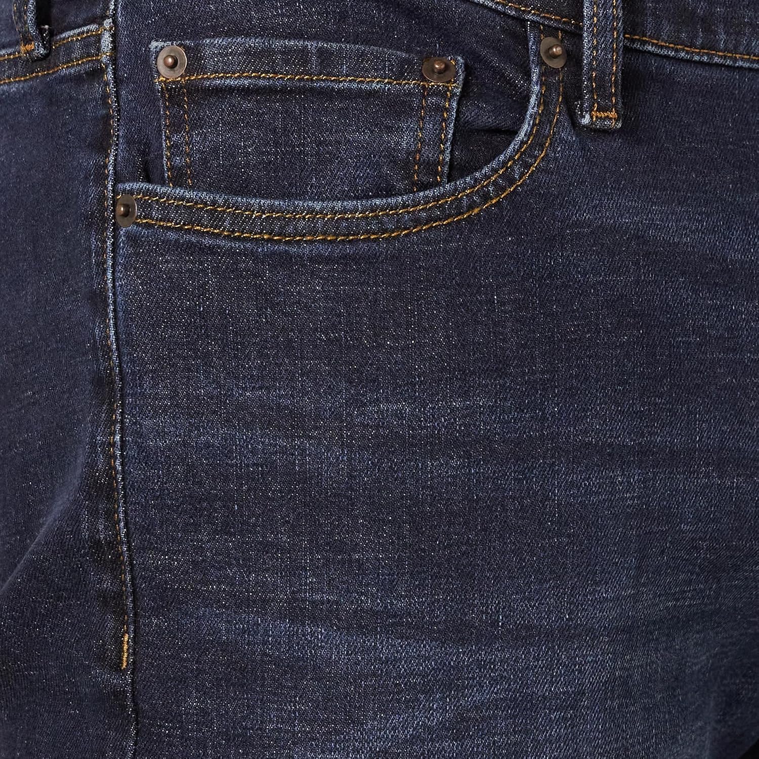Thumbnail 6 de Amazon Essentials Jeans Slim Fit - Colori Fuori Produzione Uomo, Blu Scuro Vintage, 29W / 30L
