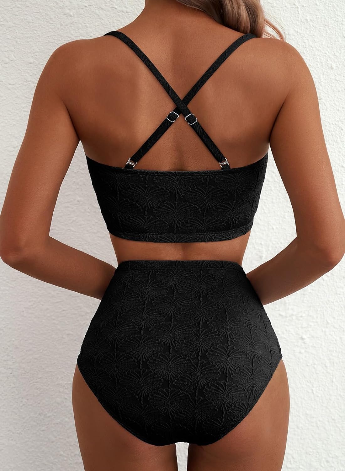 Thumbnail 1 de Seashell Textured Knotted Bikini Set 2026