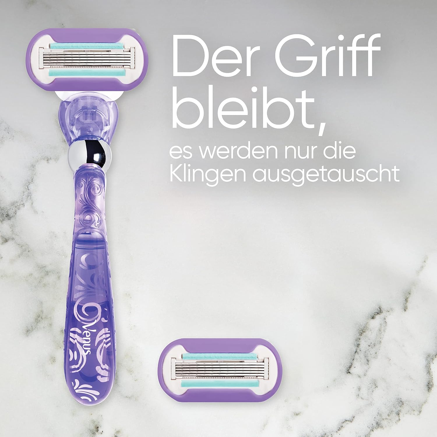 Thumbnail 6 de Gillette Venus Extra Smooth Swirl Rasierer 9 Klingen