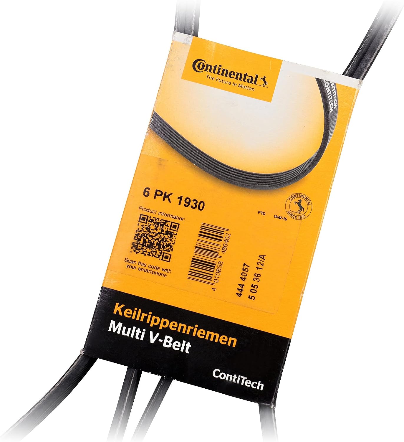 Detalle 2 de CONTITECH 6PK1930 V-ribbrem i gummi och polyester