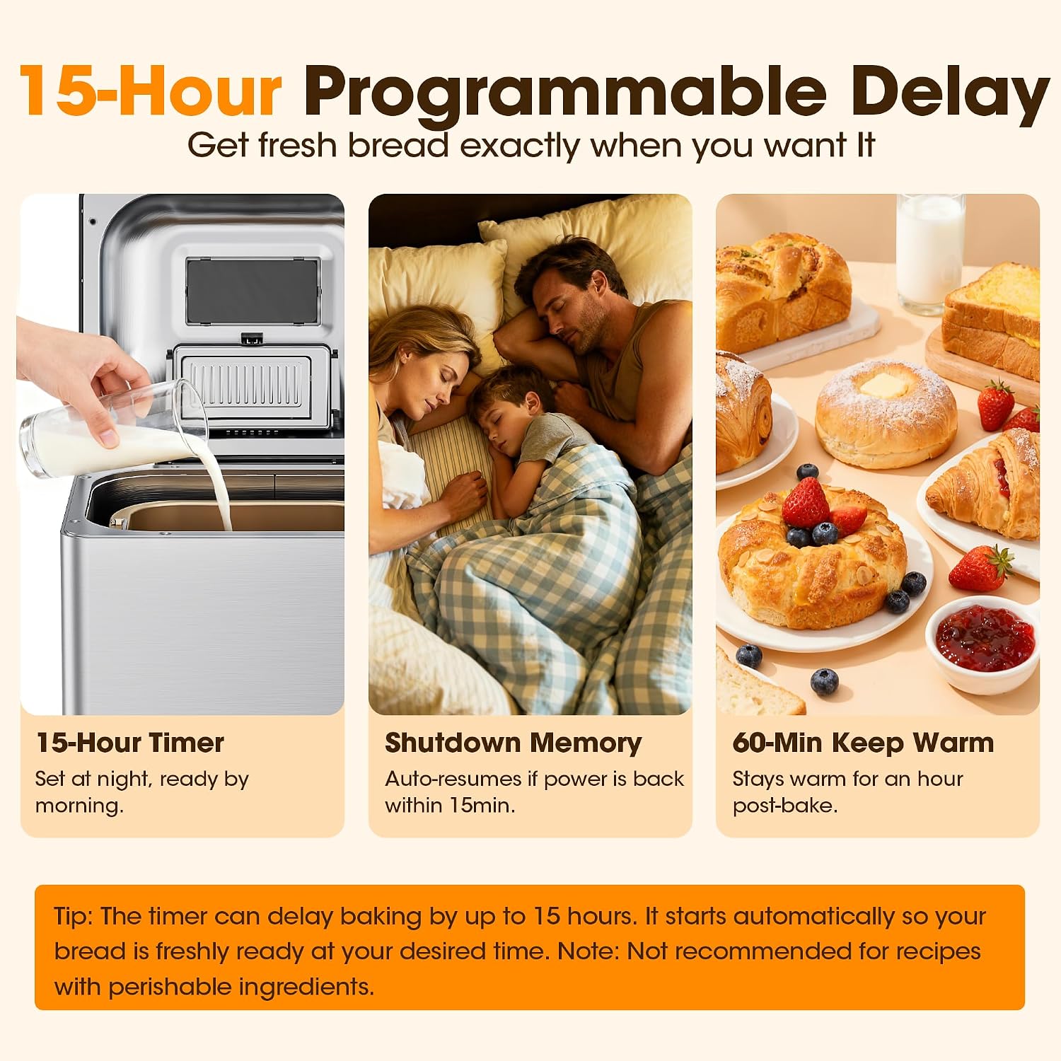 Detalle de Bread Maker 19-in-1 1kg Triumphkey