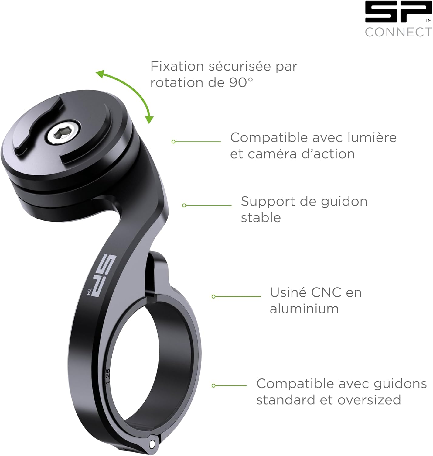 Thumbnail 2 de SP CONNECT Mountain Bike Bundle | SPC+ pour Samsung S22+ — Support VTT robuste et pratique